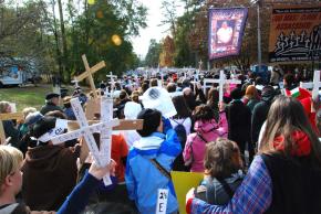 The annual protest against the School of the Americas drew more than 20,000 people