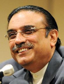 Pakistan's President Asif Ali Zardari